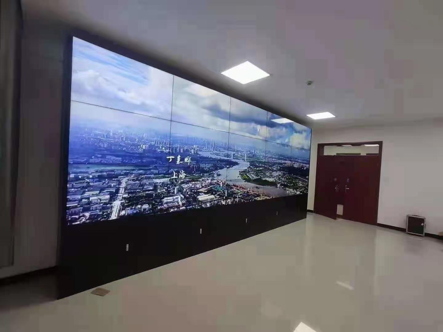 江海拼接屏-55寸京东方液晶拼接屏3X4案例展示